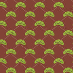 抹茶面包图案背景