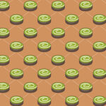 抹茶瑞士卷图案背景