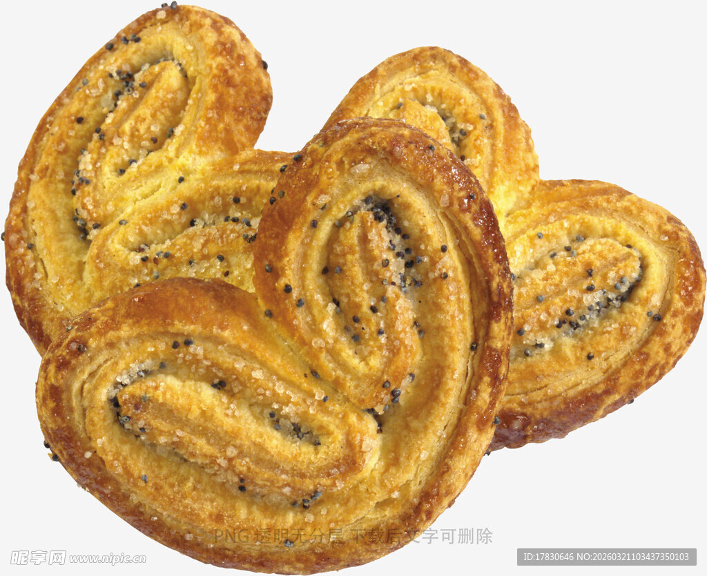 美味芝麻蝴蝶酥