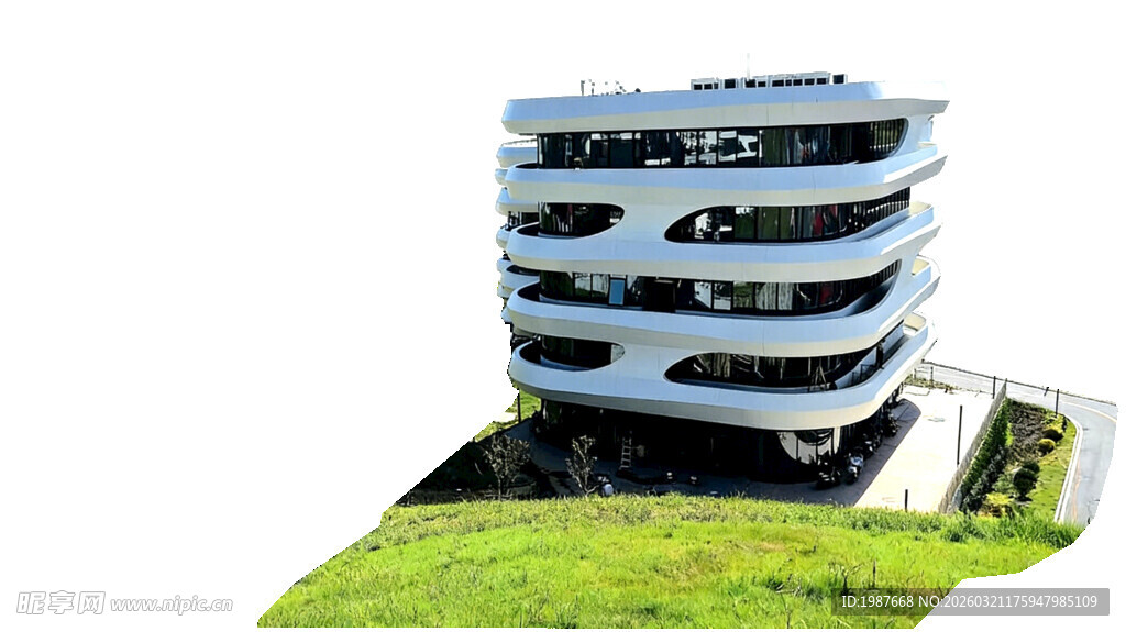 鄂州市莲花山人工智能研究院大楼