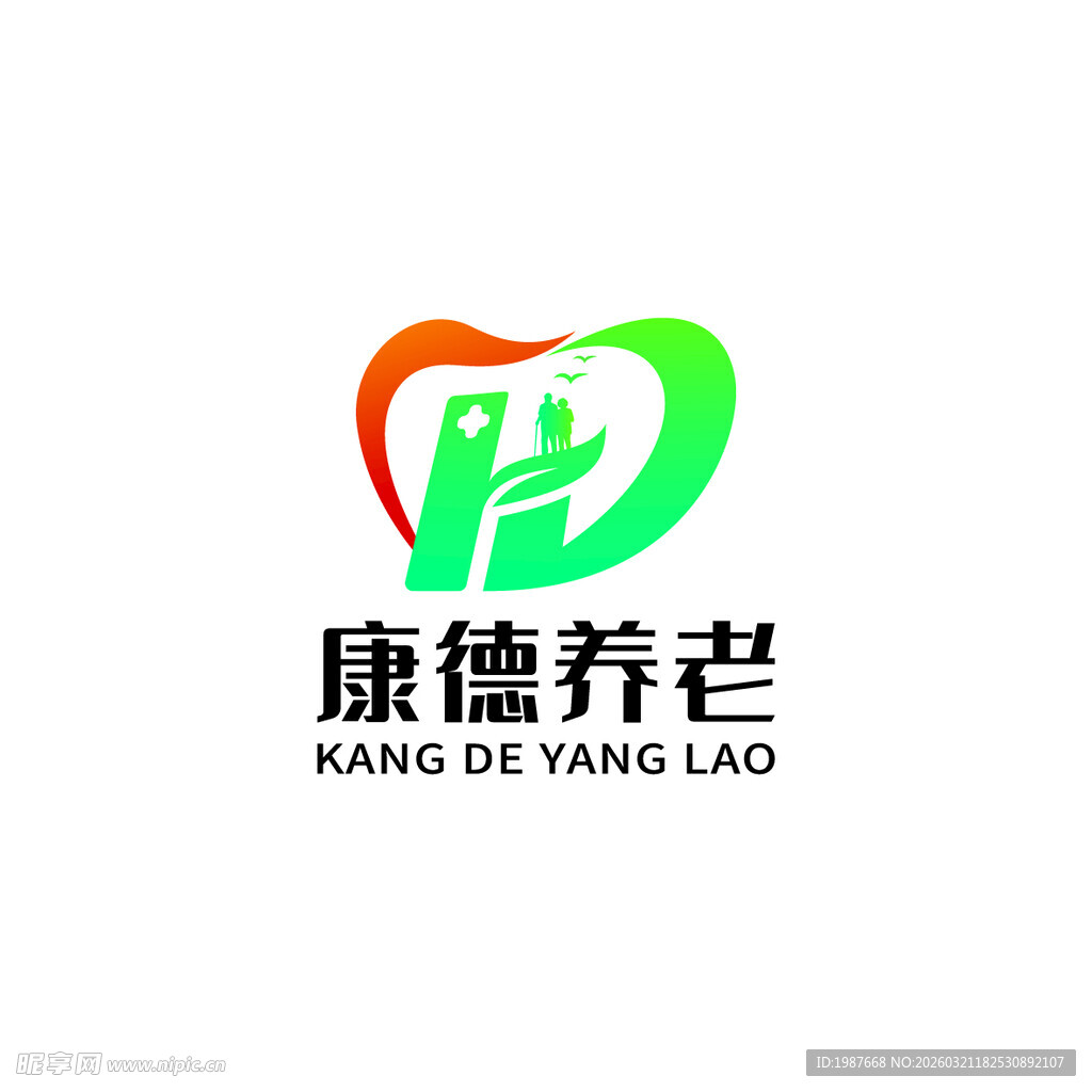 康德养老标志