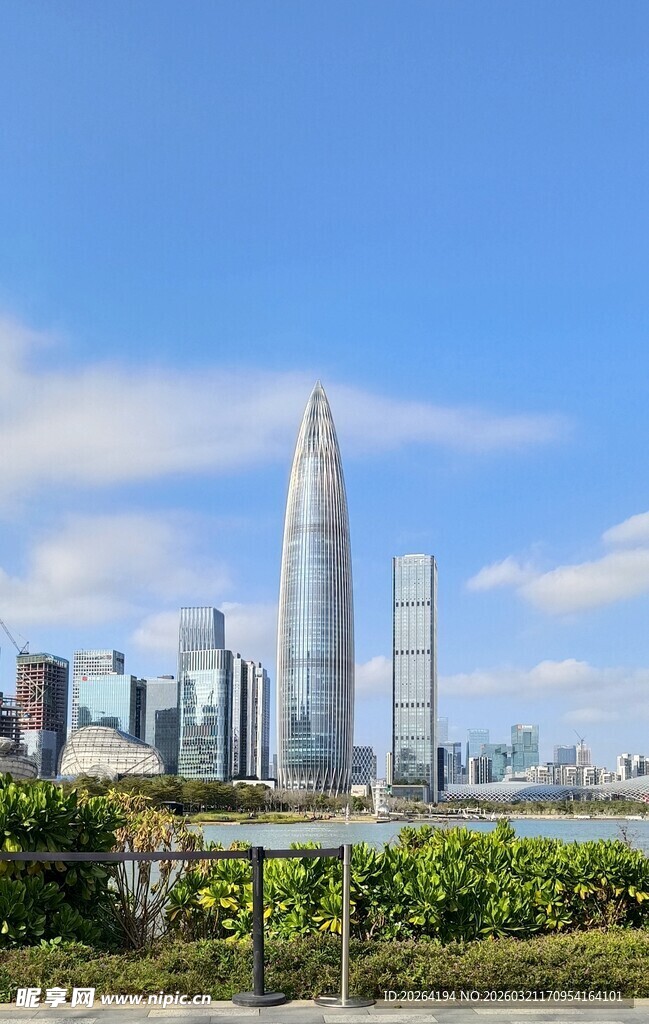 春笋大厦 深圳地标建筑城市风光