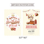 生日派对邀请卡