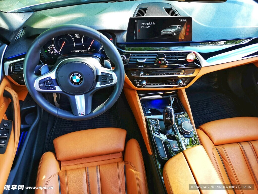 豪华汽车内饰精致展示