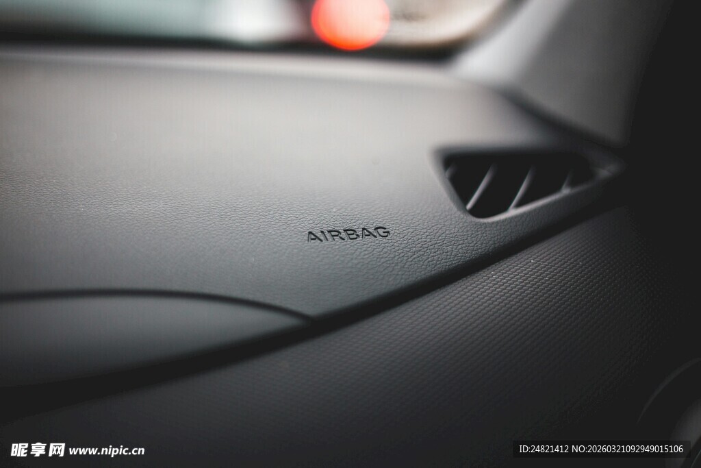汽车内饰局部特写