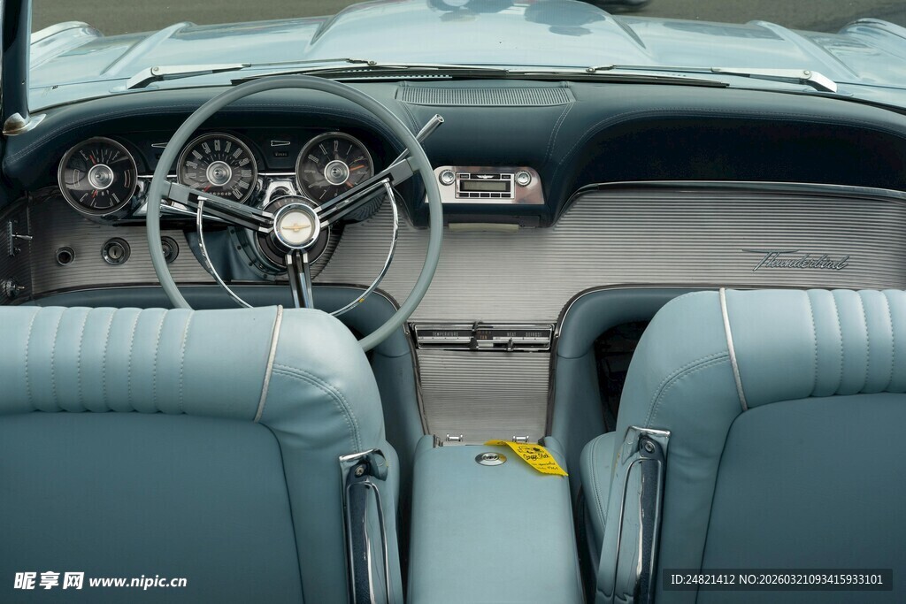 复古汽车内饰风采