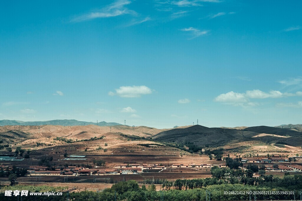 乡村山野风光美景