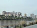 河畔城市风光