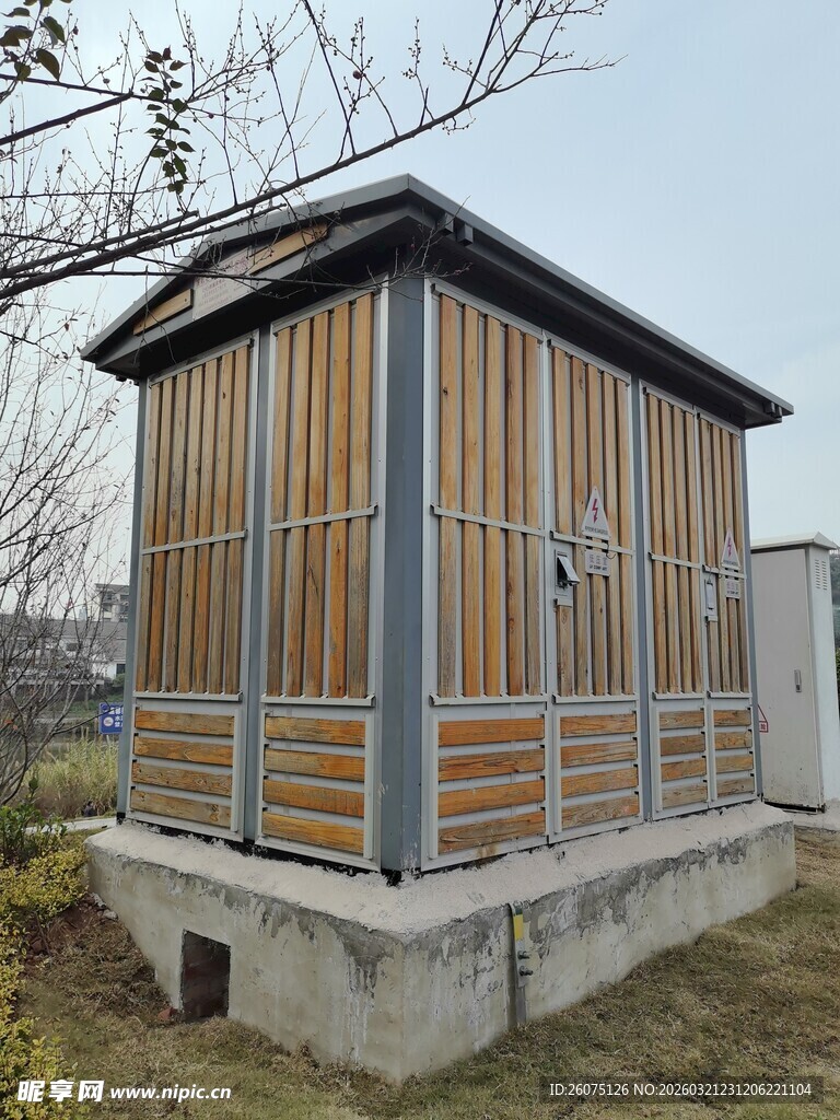 户外木质小屋简约实用