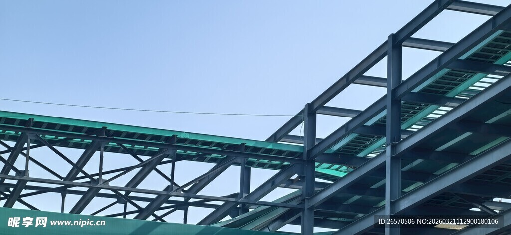 钢结构建筑框架