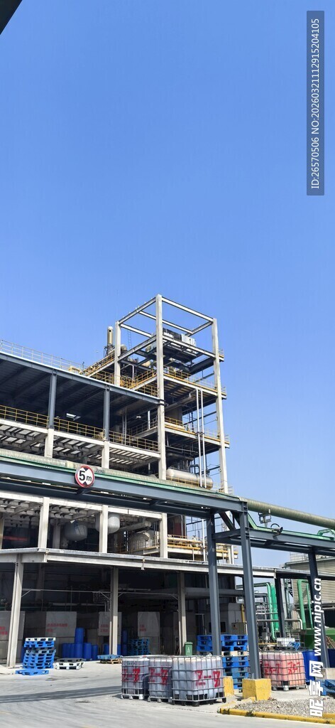 工业建筑施工场景