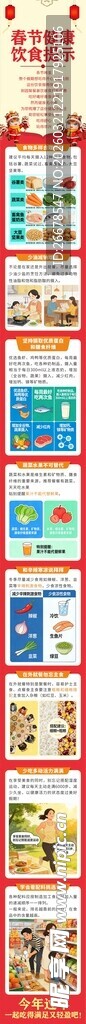 健康饮食长图