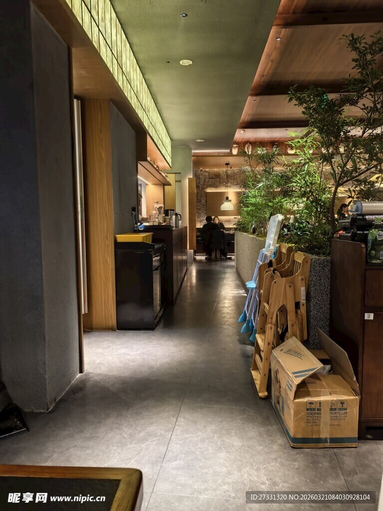 室内休闲空间场景展示