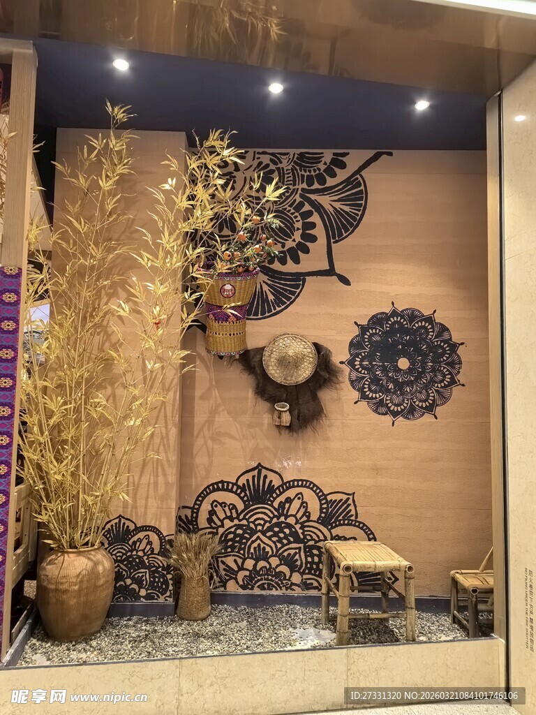 奢华复古风室内装饰展示