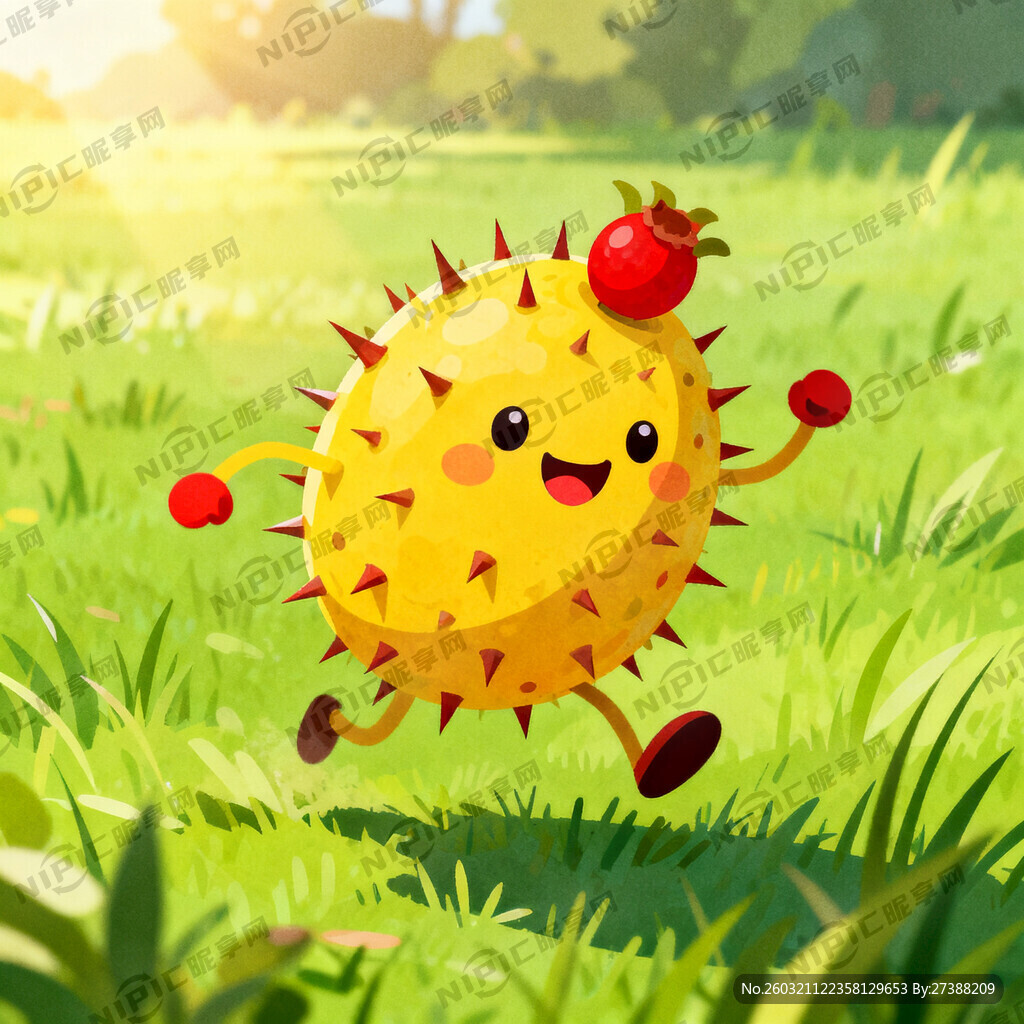 刺梨卡通动画图