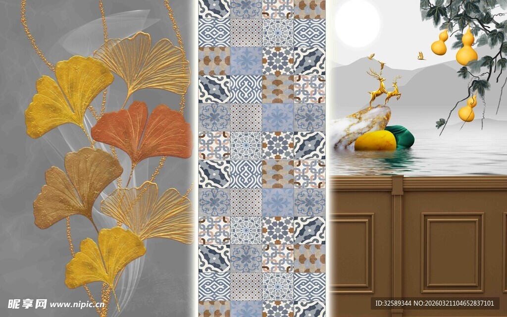 秋日厨房装饰与自然元素