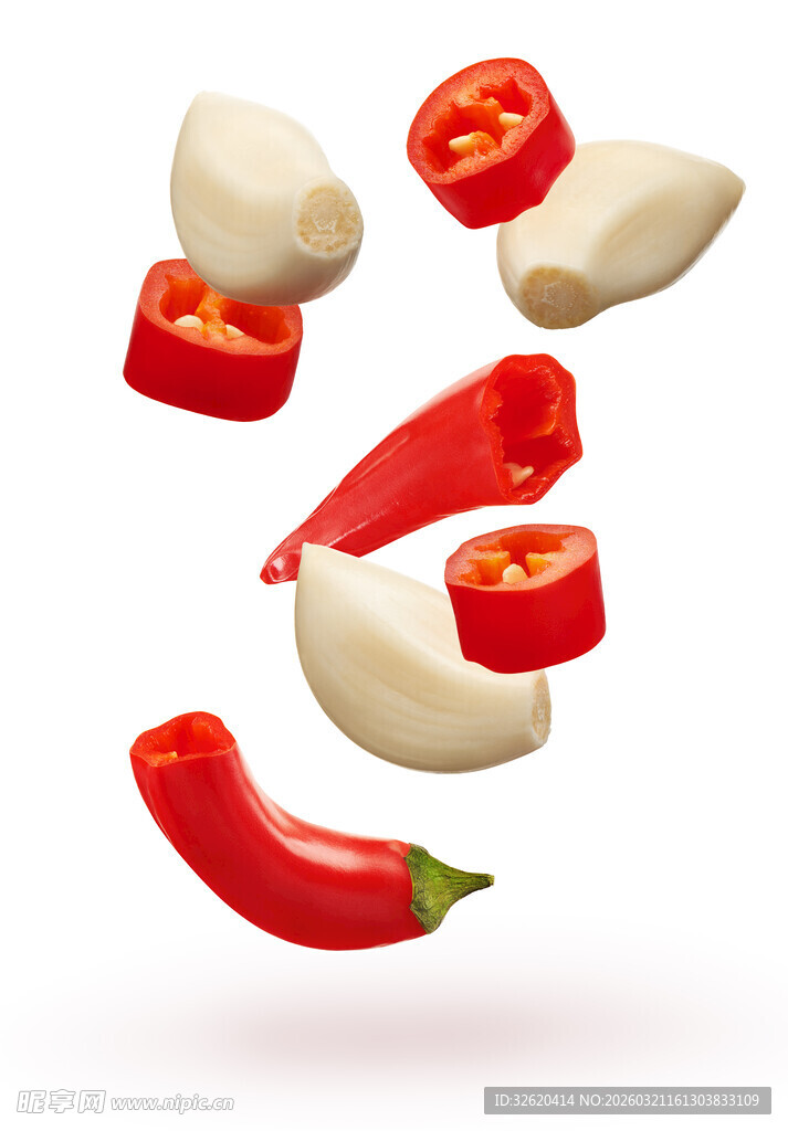 红辣椒与蒜瓣