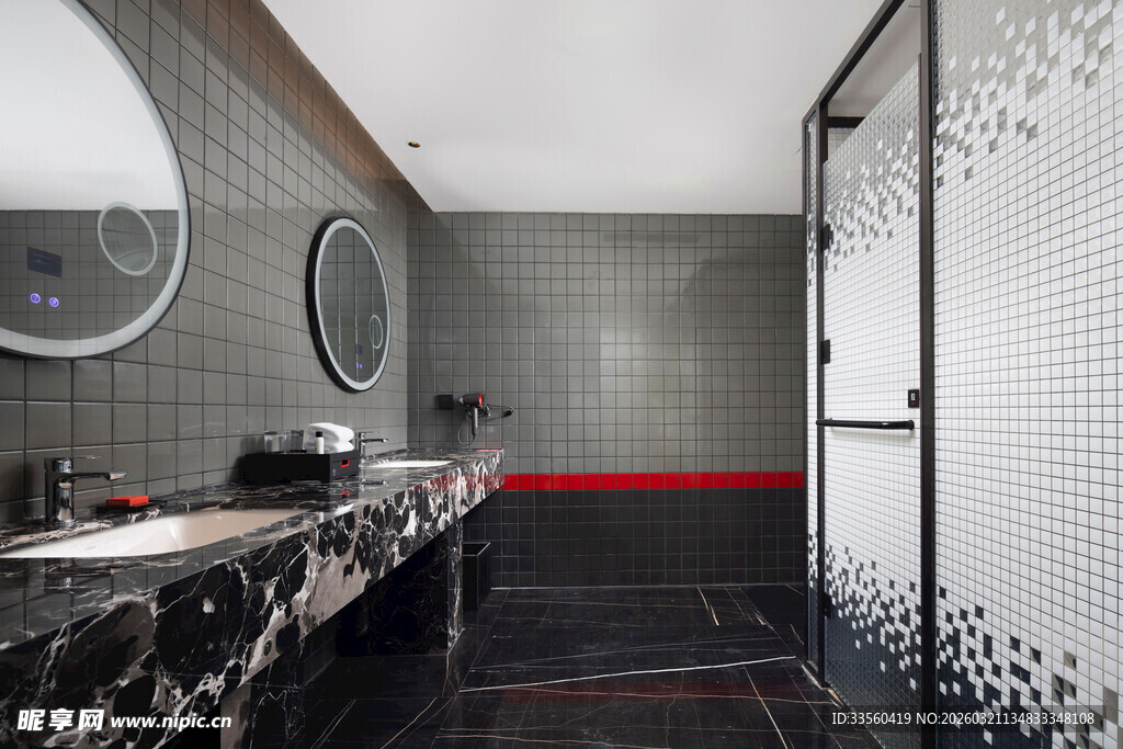 现代简约风浴室设计