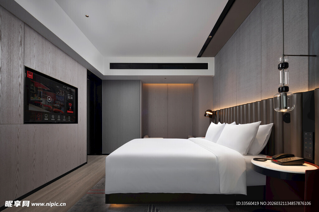 现代简约风格卧室空间