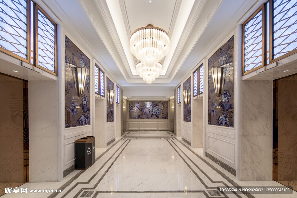 豪华典雅的艺术长廊