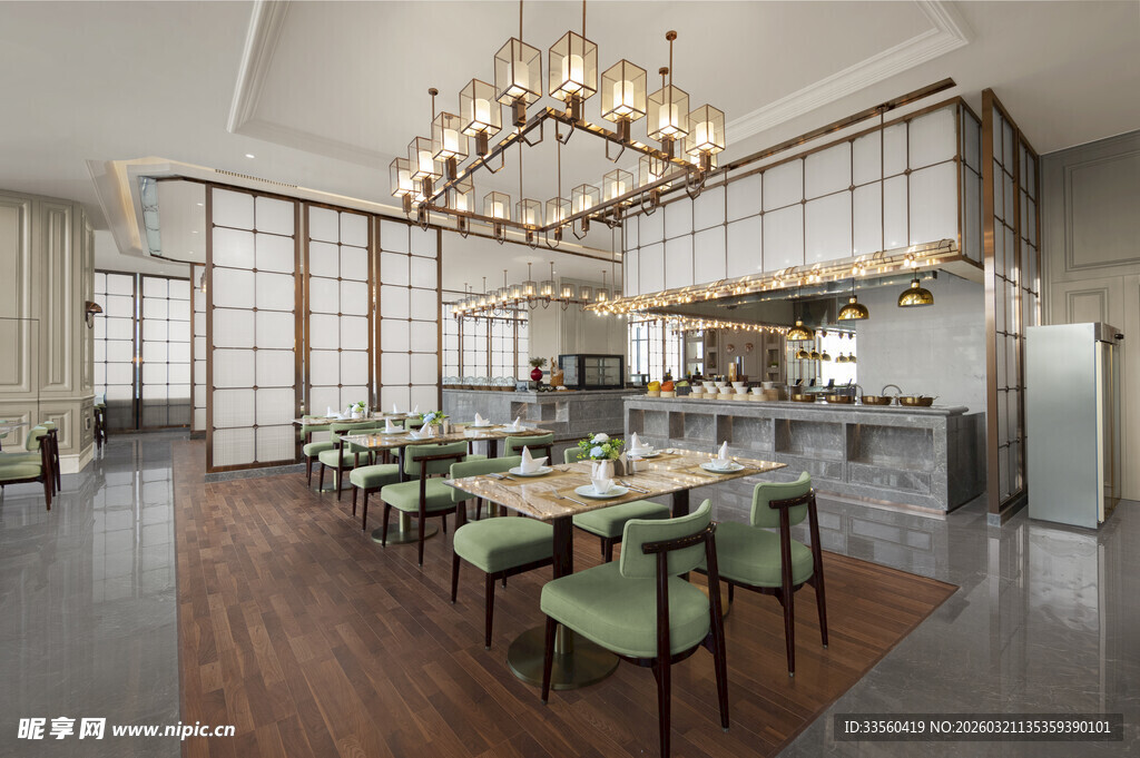 现代奢华餐厅室内空间设计