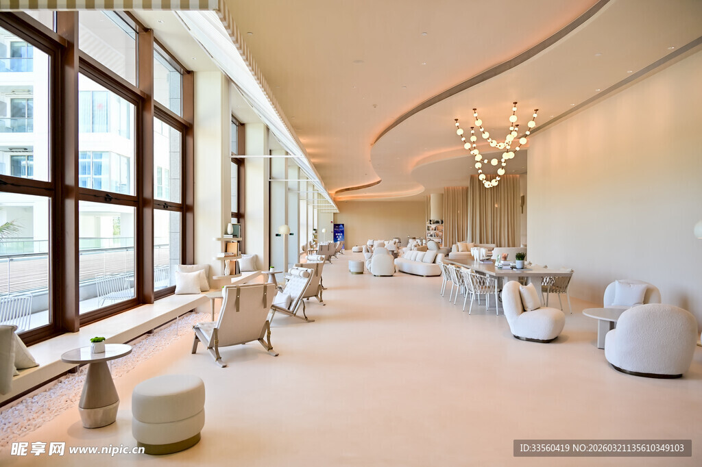 现代优雅的室内休息空间