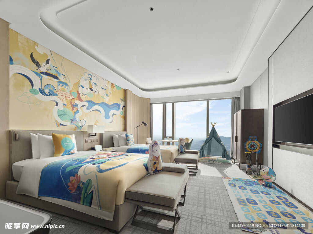 现代童趣风儿童卧室设计