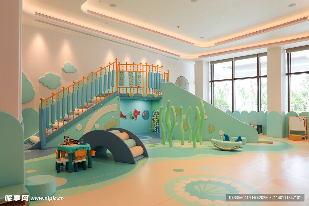 儿童游乐室内景