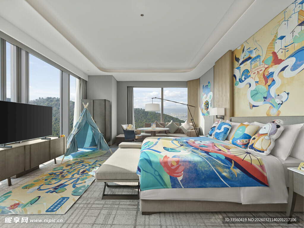 多彩童趣风儿童卧室设计