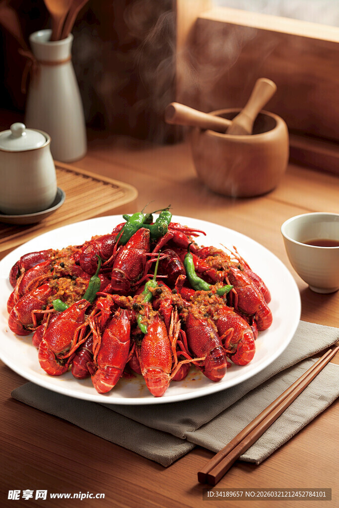 香辣小龙虾
