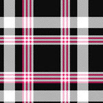 粉色黑白格纹图案设计