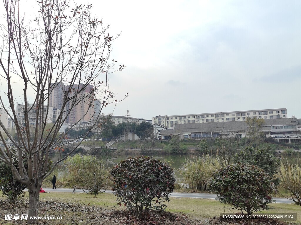 户外园林景观与建筑