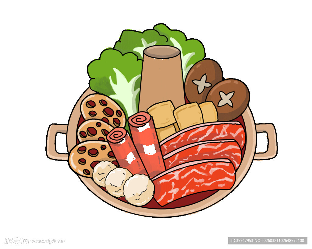 丰盛火锅食材大集合