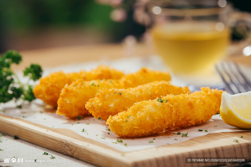 香酥炸鱼块 美味诱人