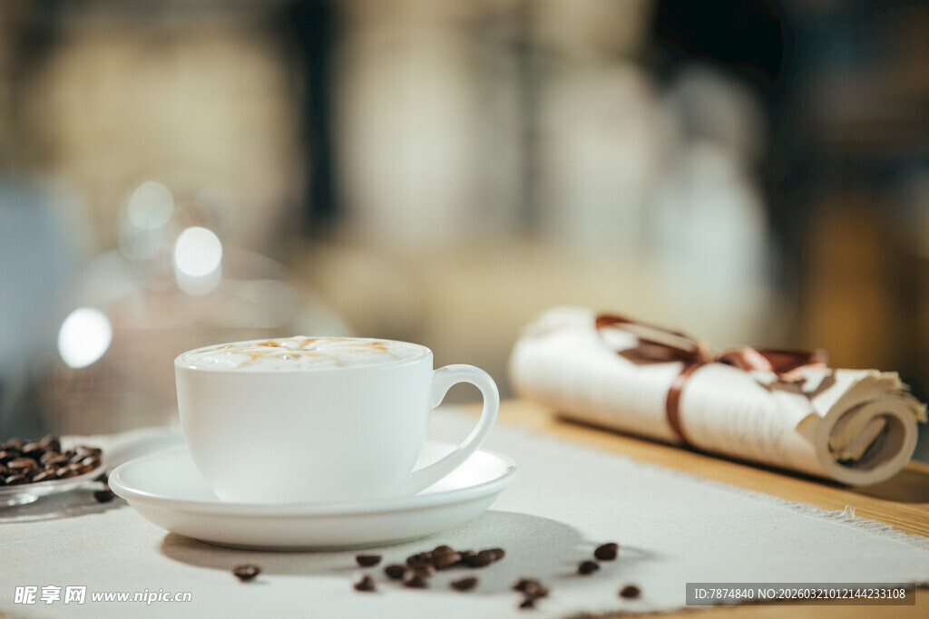 温馨咖啡时光 惬意小物相伴