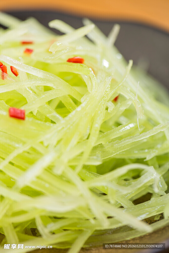 爽口凉拌青笋丝