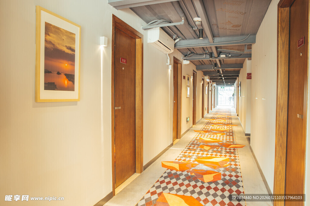 走廊装饰 艺术与温馨并存