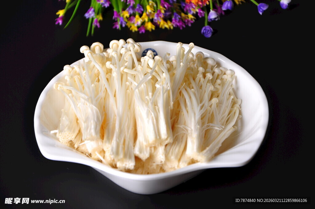 新鲜白玉菇 美味又营养