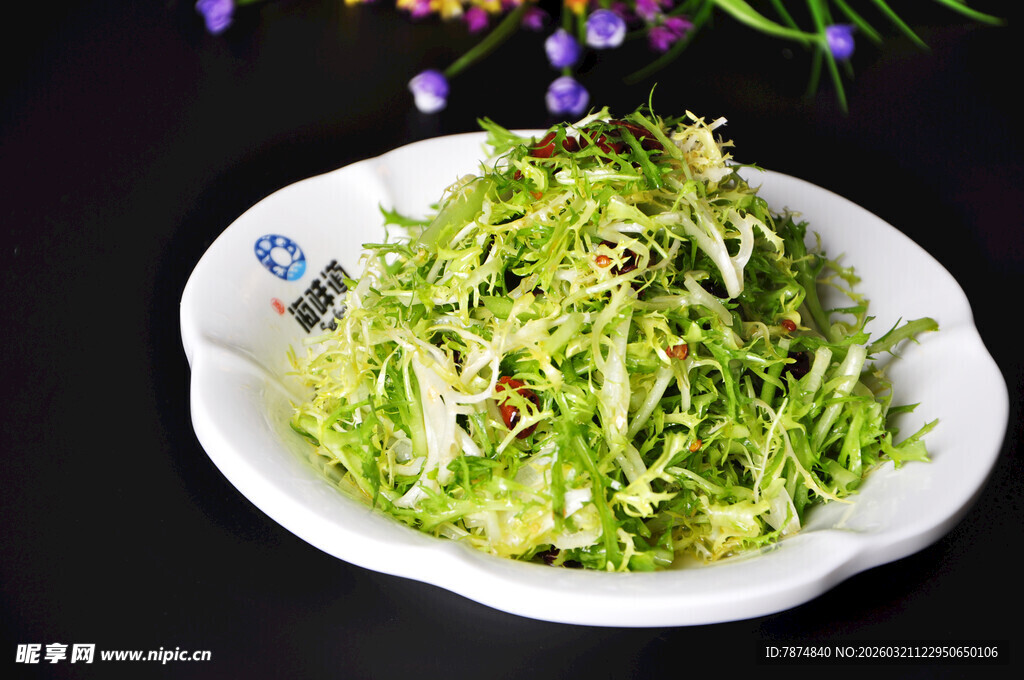 爽口凉拌青菜丝