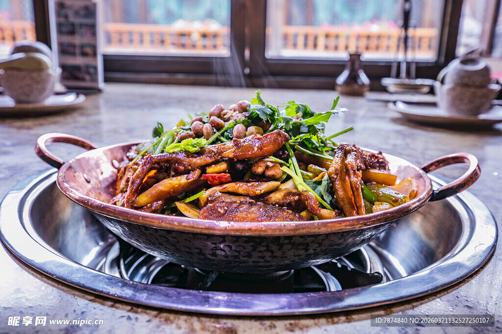 美味干锅菜肴 视觉盛宴