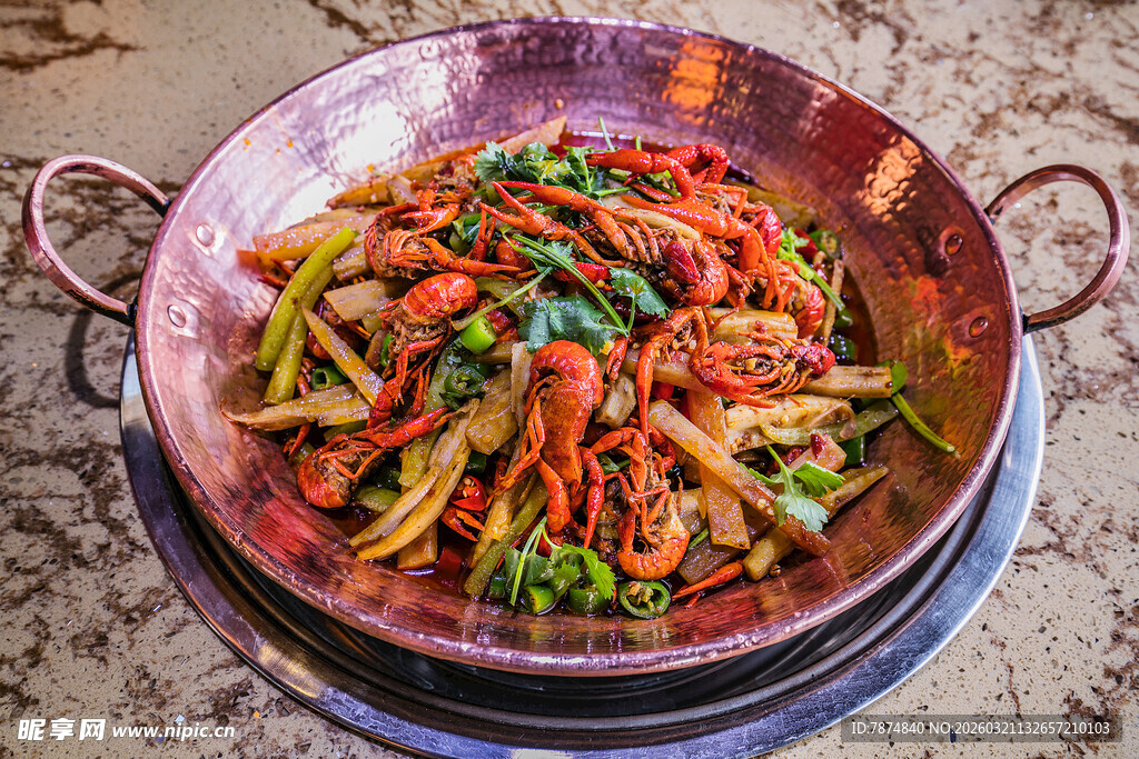 美味干锅小龙虾