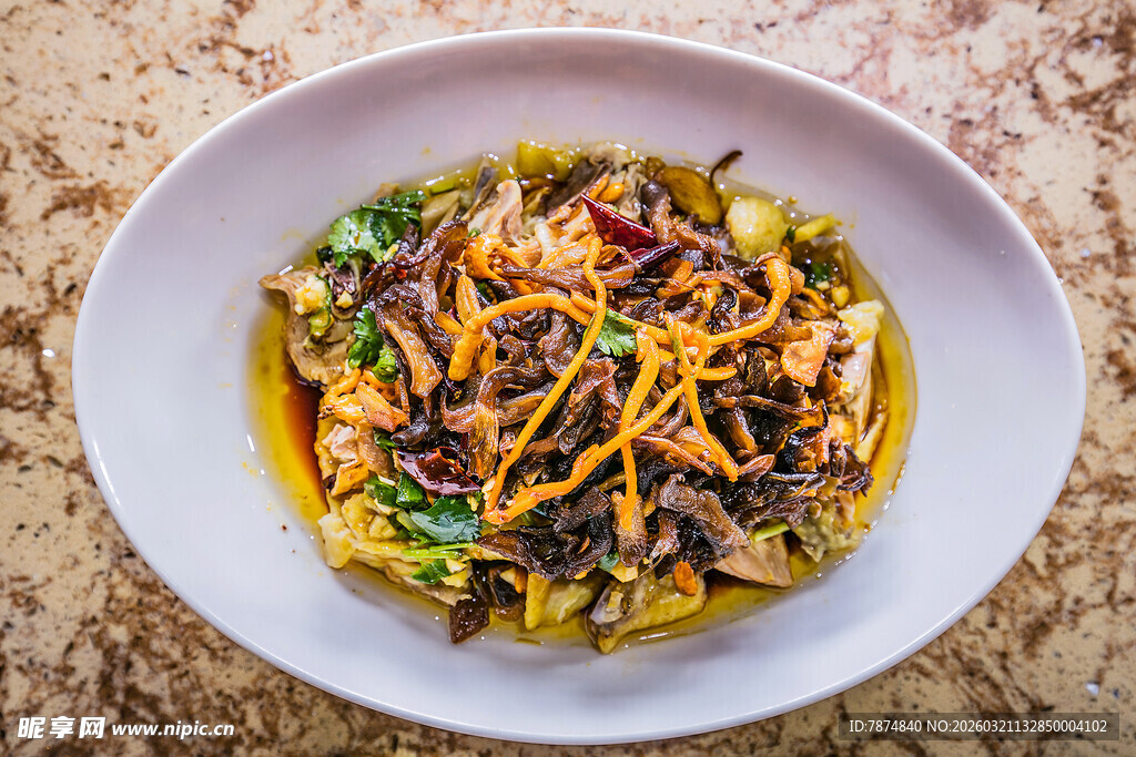 美味虫草花炒杂蔬