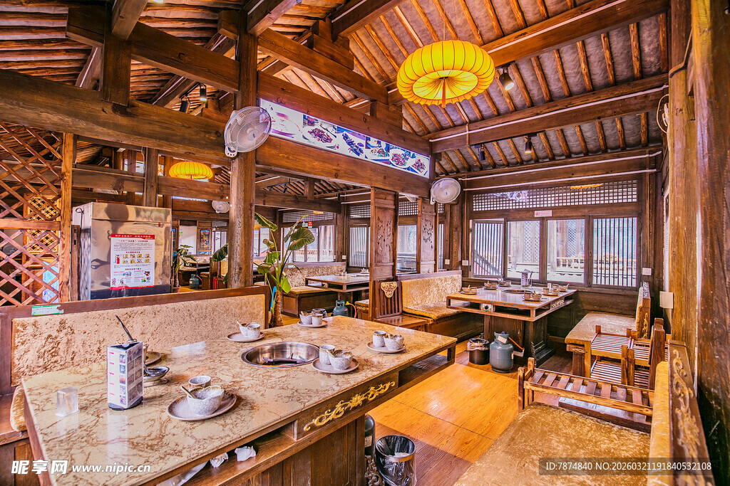 中式传统茶室 古朴雅致空间