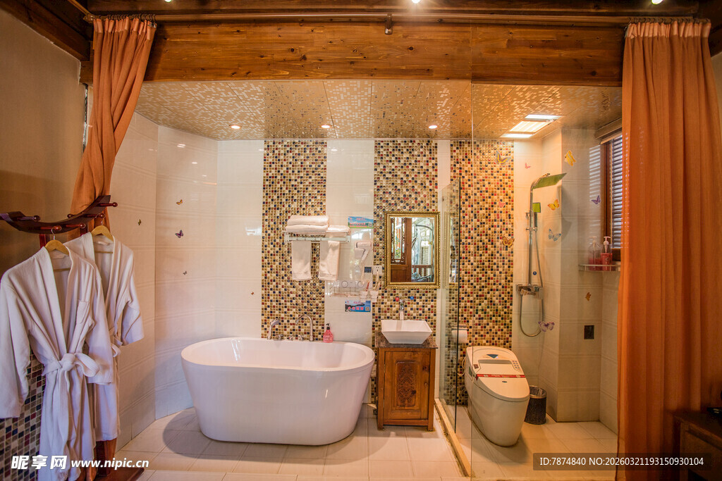 豪华浴室 尽显优雅格调