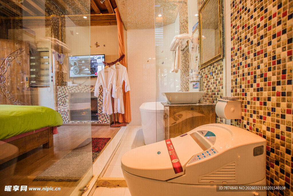 现代时尚浴室设计展示