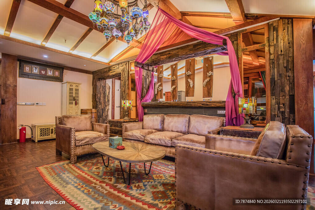 异域风情客厅装饰展示