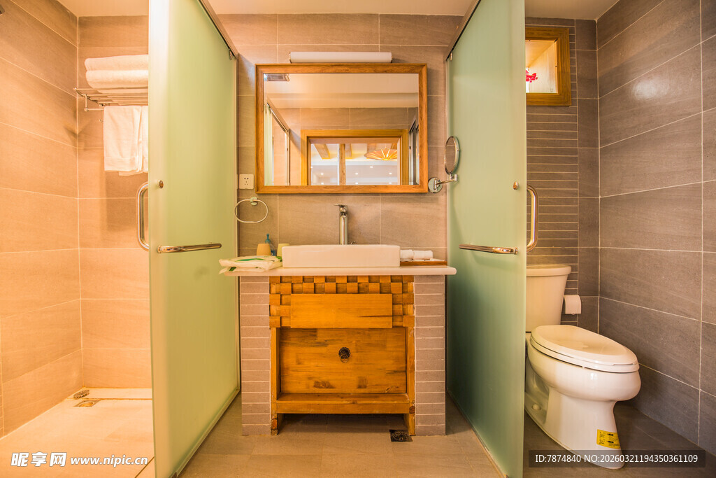 复古风浴室设计展示