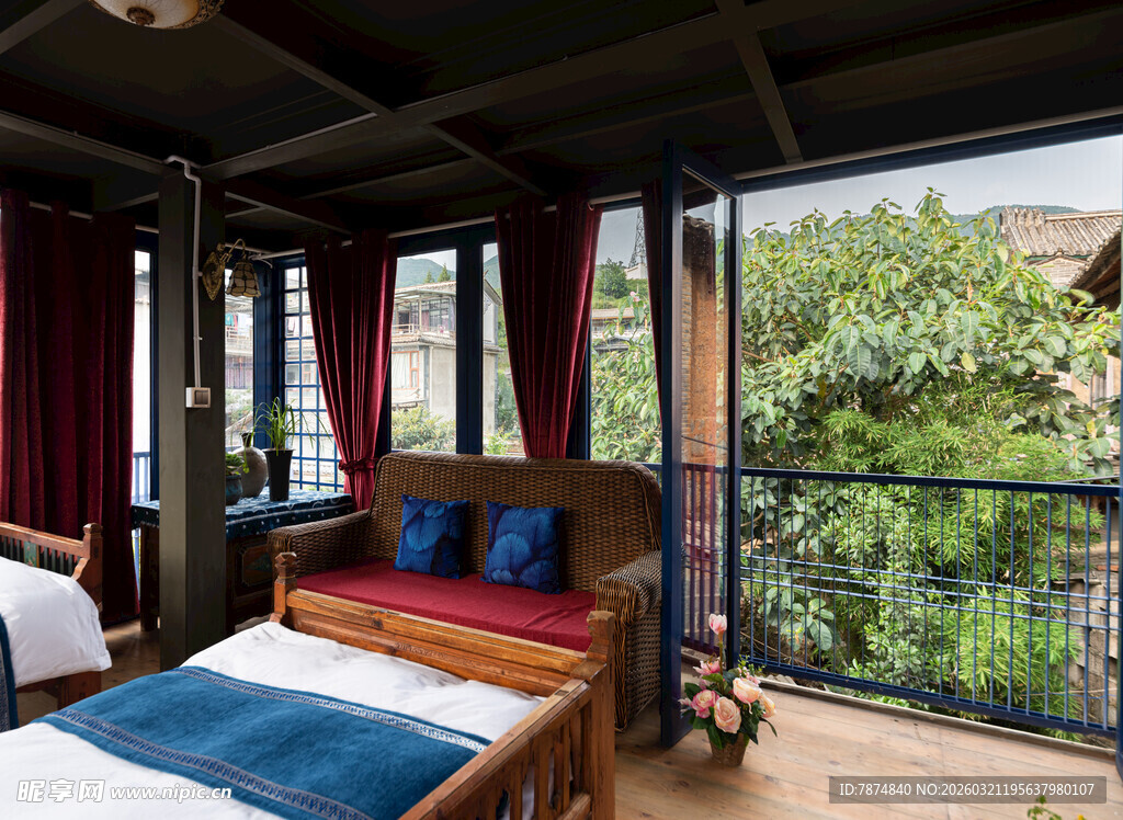 温馨舒适的室内休憩空间