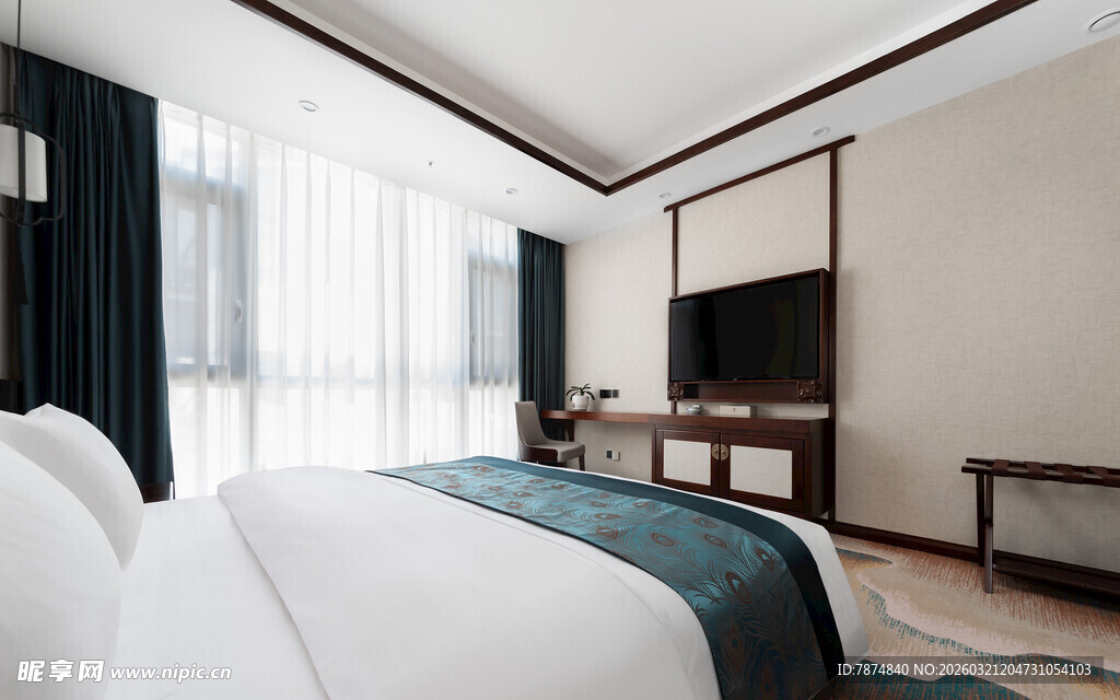 现代简约风格卧室空间