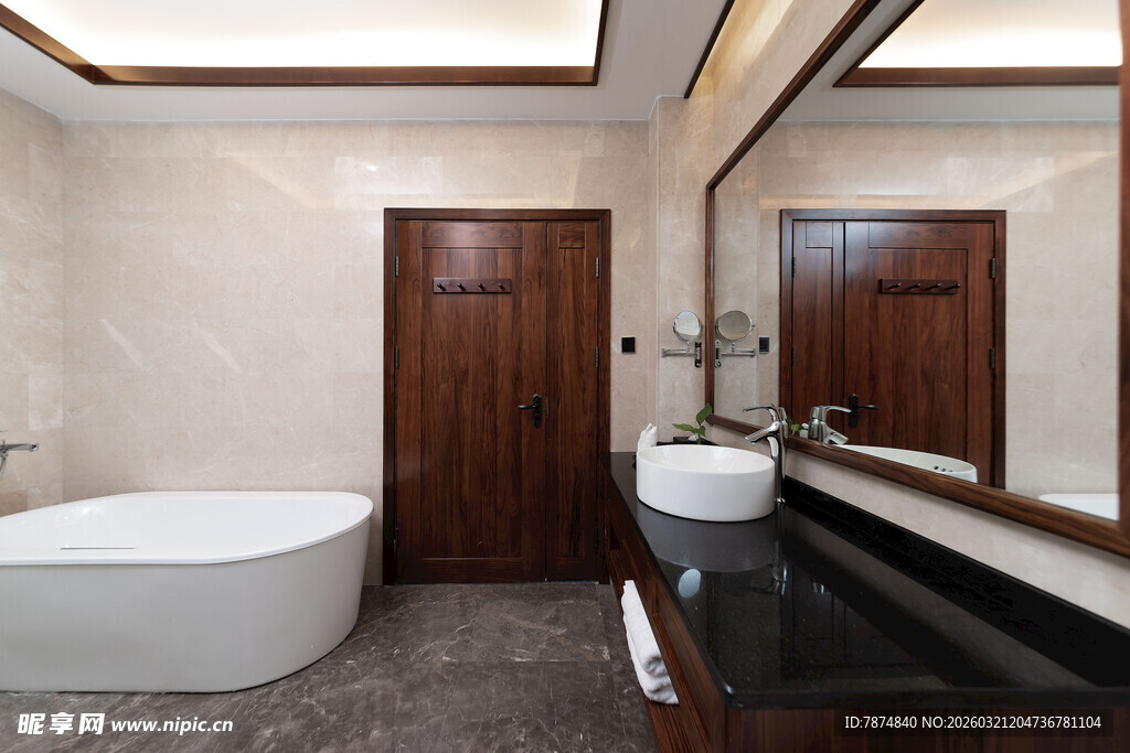 现代简约风格浴室空间